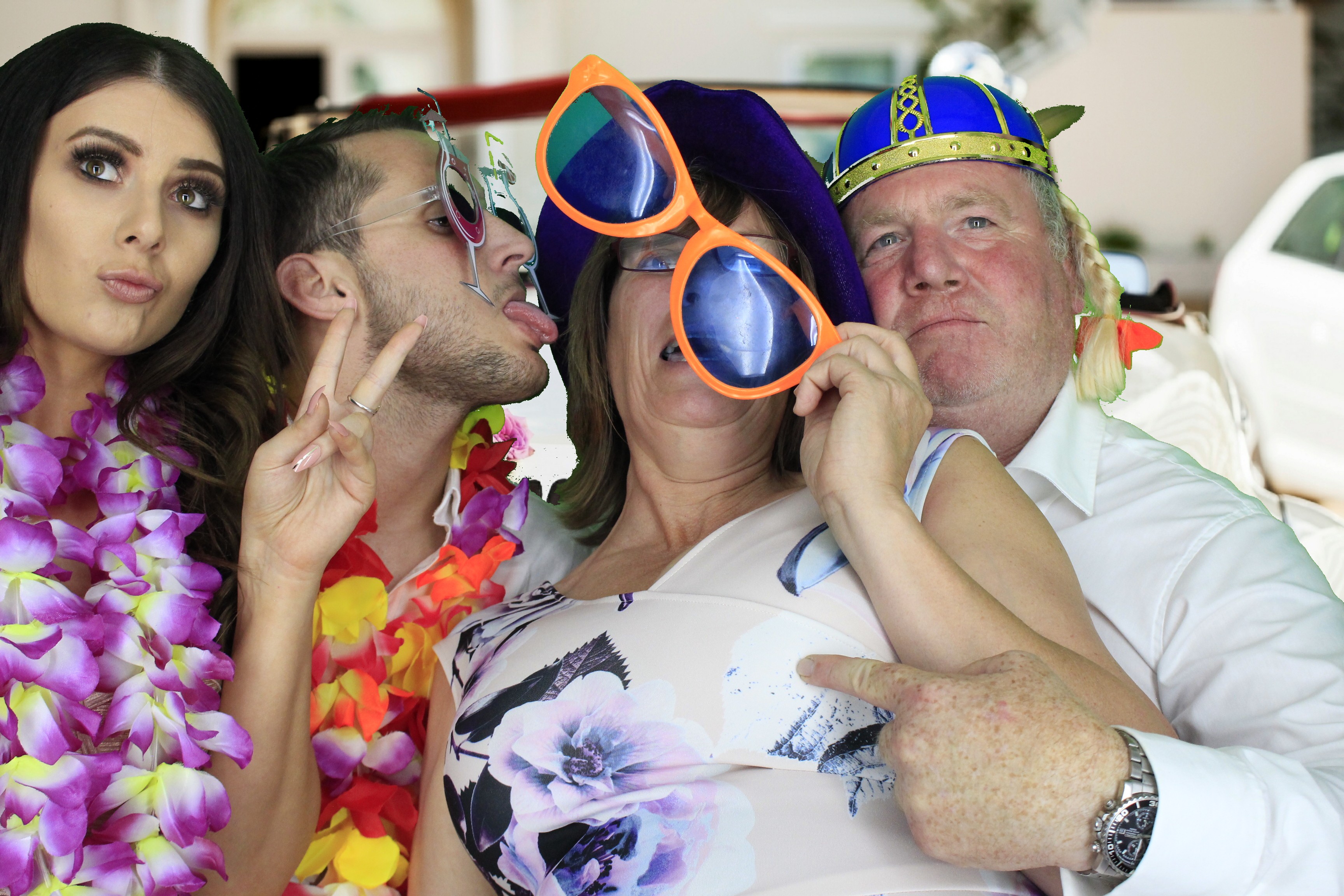 Jennie & Graham's wedding vow renewal  | View more photos from the event at gallery.myphotoboothexperience.co.uk/u/MyPhotoBoothExperienceLtd/Jennie-Grahams-wedding-vow-renewal